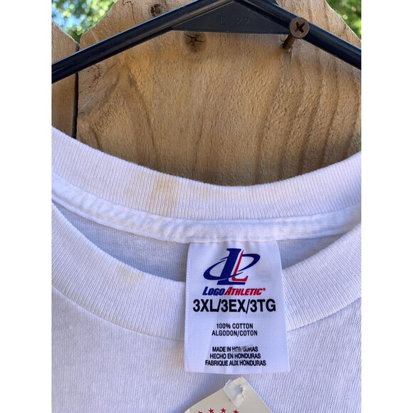 2000 MLB All Star Game Houston Texas Dead Stock white t-shirt Size 3XL - Picture 9 of 9